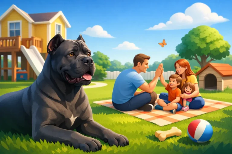 Cane Corso Temperament for Families