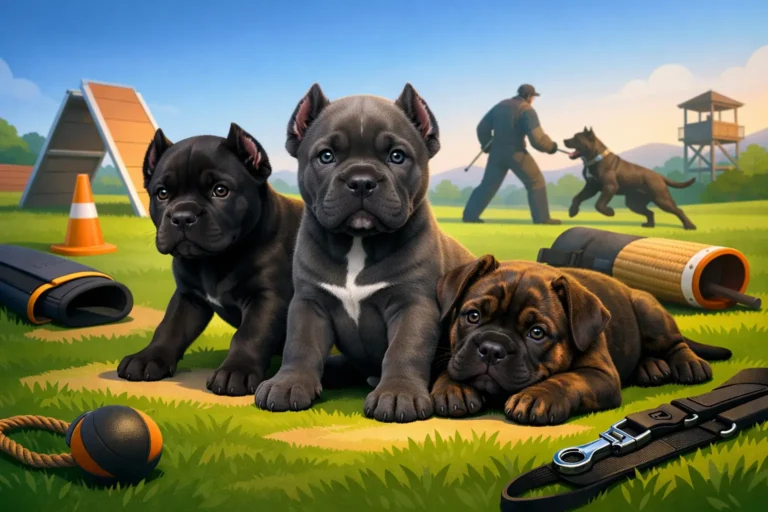 Working Line Cane Corso Puppies Explained