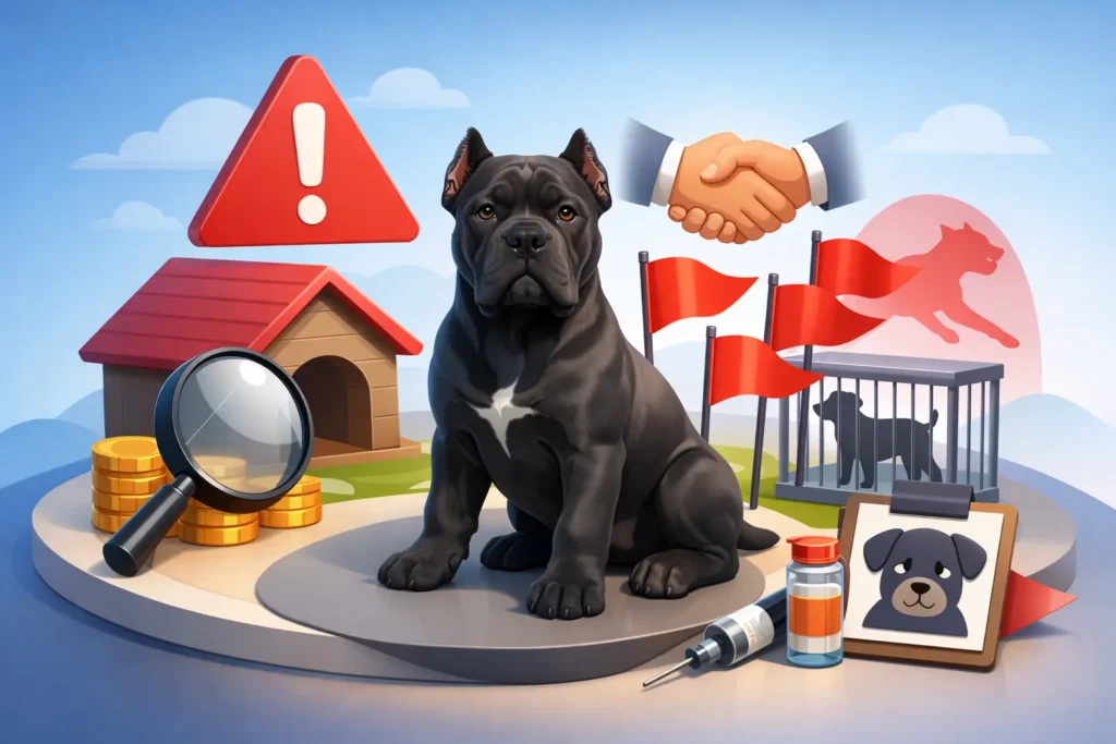 9 Cane Corso Breeder Red Flags to Know