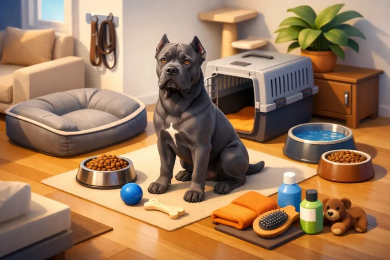 How to Prepare for a Cane Corso at Home