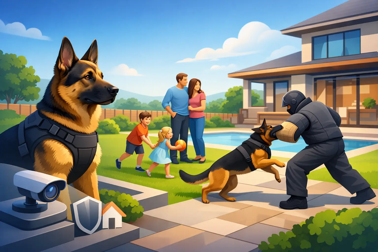 Protection Dogs: Built for Family, Trained for Trust