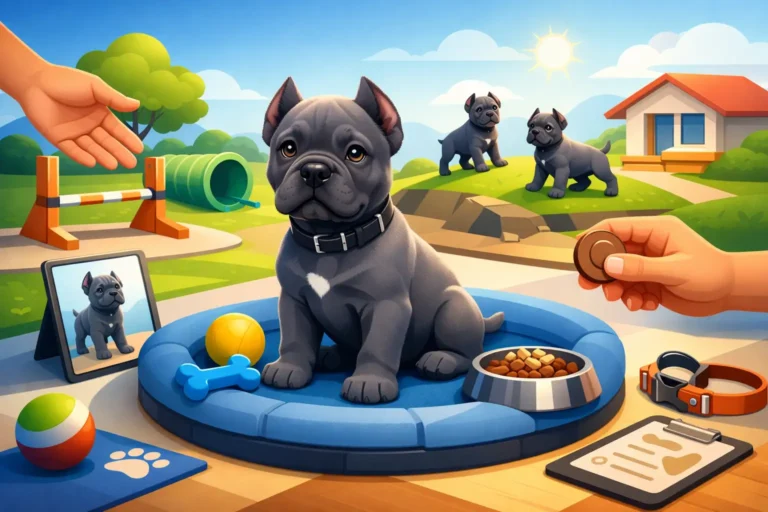 Raising Confident Cane Corso Puppies Right