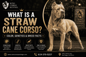 What Is a Straw Cane Corso Color, Genetics & Breed Facts