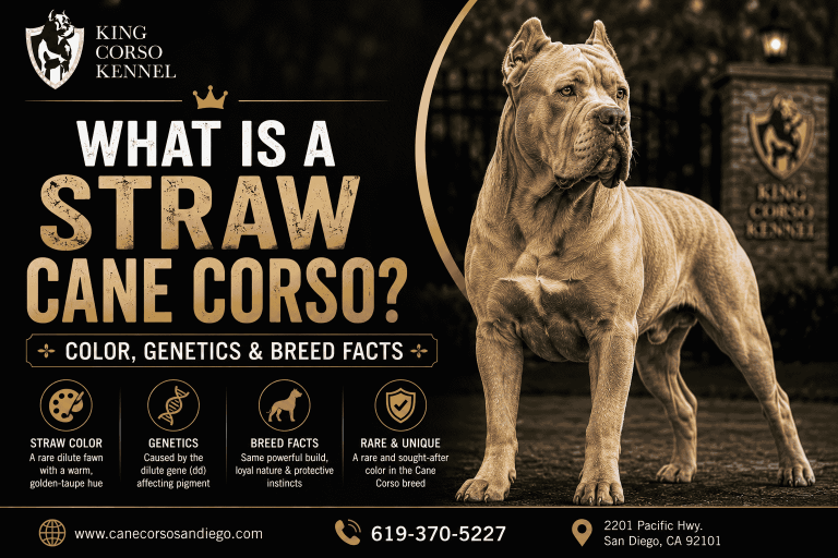 What Is a Straw Cane Corso Color, Genetics & Breed Facts